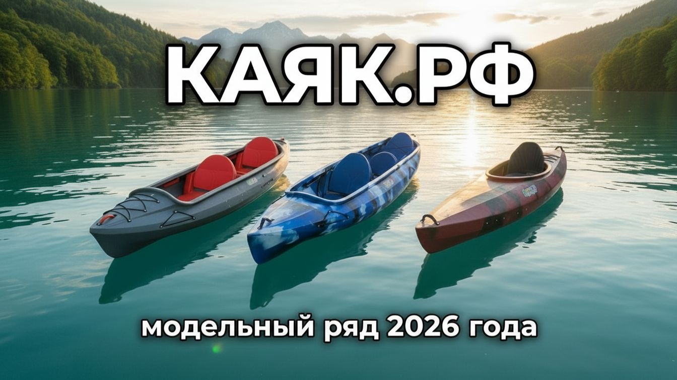 Обзор модельного ряда КАЯК.РФ 2026 года смотреть онлайн