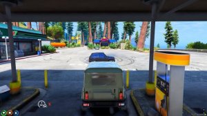 ВИТЯ ОПЕР на НИВЕ против ГРИШИ на УАЗИКЕ на ОФФРОУДЕ - ЖИЗНЬ ПЕРЕКУПА В GTA 5 ⚡ГАРВИН