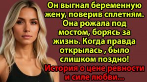 «Миллионер выгнал беременную жену на улицу. Через 7 месяцев он узнал правду» Слушать рассказы
