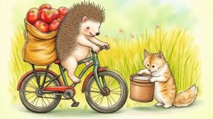 Ёжик Федя и кошка Лушка