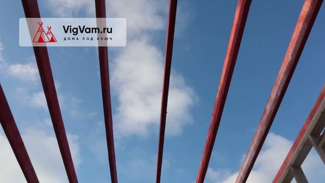 Строительство каркаса в Колюбакино