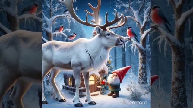 Гномик украшает елку смотреть онлайн