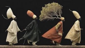 Шафран и дым 4K (перевод песни): сюрреалистическое AI танцевальное видео