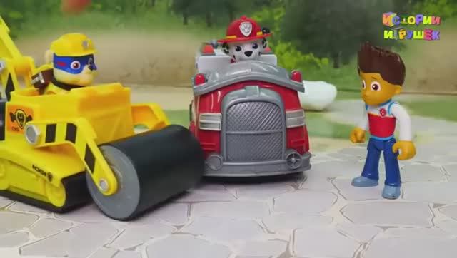 Видео для детей с игрушками - Свинка Пеппа Щенячий Патруль Плеймобил. Мультики про машинки. смотреть онлайн