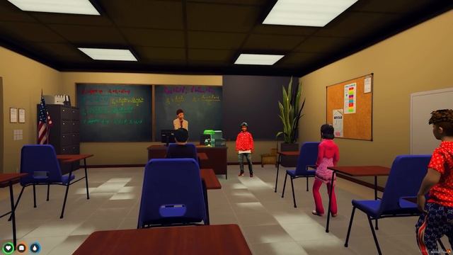 ОТЕЦ И СЫН В GTA 5 -  ШКОЛЬНИКИ СВАЛИЛИ С УРОКОВ ЧЕРЕЗ ОКНО ! ⚡ГАРВИН