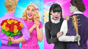 Парень Уэнсдей Аддамс VS Парень Энид Синклер от Multi DO Challenge