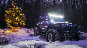Вывез ёлку из леса на JEEP SCX6. С новым годом 2026 ... RC OFFroad 4x4