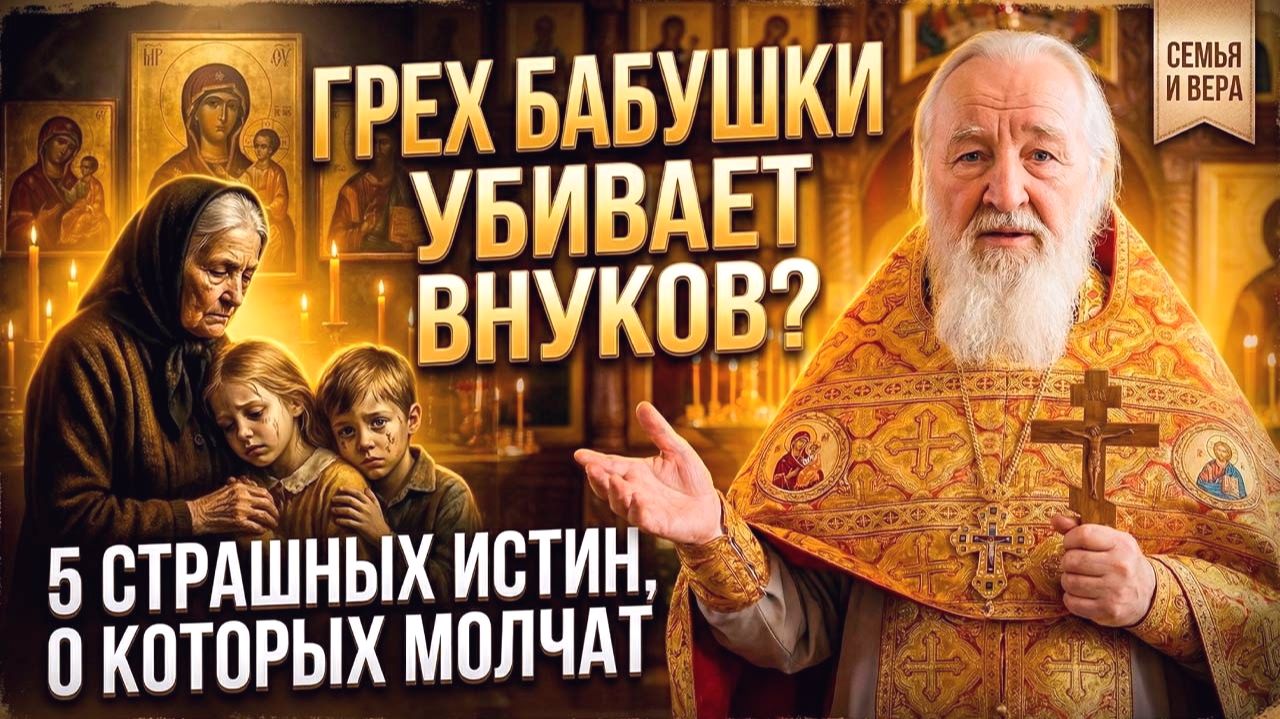 БАБУШКИН ГРЕХ УБИВАЕТ ВНУКОВ! Почему болеют дети в третьем поколении смотреть онлайн