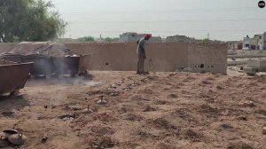 Пакистан. Производство кирпича.