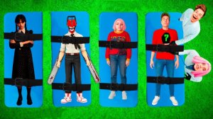 ЧТО ВНУТРИ ЛЕДИ БАГ, ДЖЕФФА, УЭНСДЕЙ, РАДУЖНОГО ДРУГА, ЧЕЛОВЕКА-БЕНЗОПИЛЫ И КУКЛАХ АЛИНЫ И БРУНО!!