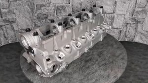 Головка блока ГБЦ RF, RT пустая Kia Sportage, Retona  220003100D