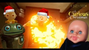 НОВЫЙ ГОД С МАЛЫШОМ! 🎄🎅 //the baby in yellow-A curious christmas 🥳🎄🎉✨