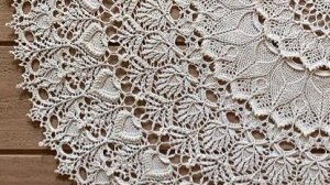 МК по вязанию салфетки Эфир. Часть 5. Ряд 11