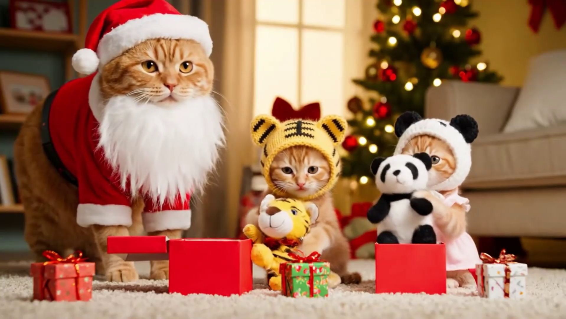 Котики и Новый Год смотреть онлайн
