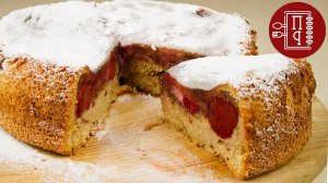 Бисквит с Клубникой Простой и Невероятно Вкусный Рецепт!