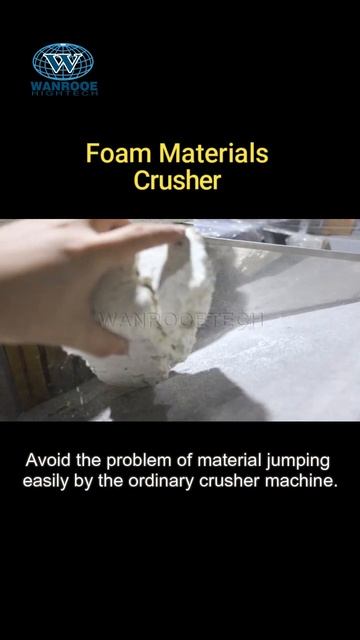 Маленькая дробилка для измельчения пенопластов в кусков смотреть онлайн