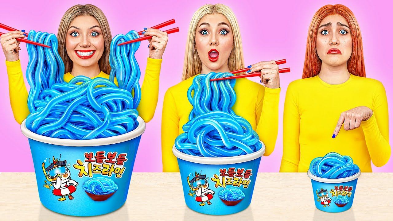 Большая, Средняя или Маленькая Тарелка Челлендж | Смешные Ситуации с Едой от Multi DO Challenge смотреть онлайн