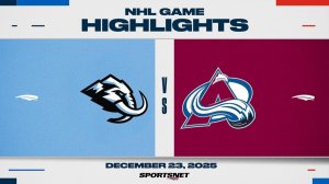 24.12.2025 | ОБЗОР МАТЧА | Колорадо Эвеланш - Юта Мамонт | Highlights