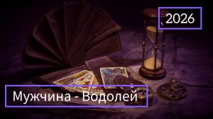 ВОДОЛЕЙ 2026 | Мужской ТАРО расклад на 2026 год | Марина Тарокко