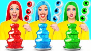 24 часа едим еду одного цвета Челлендж от Multi Do Challenge