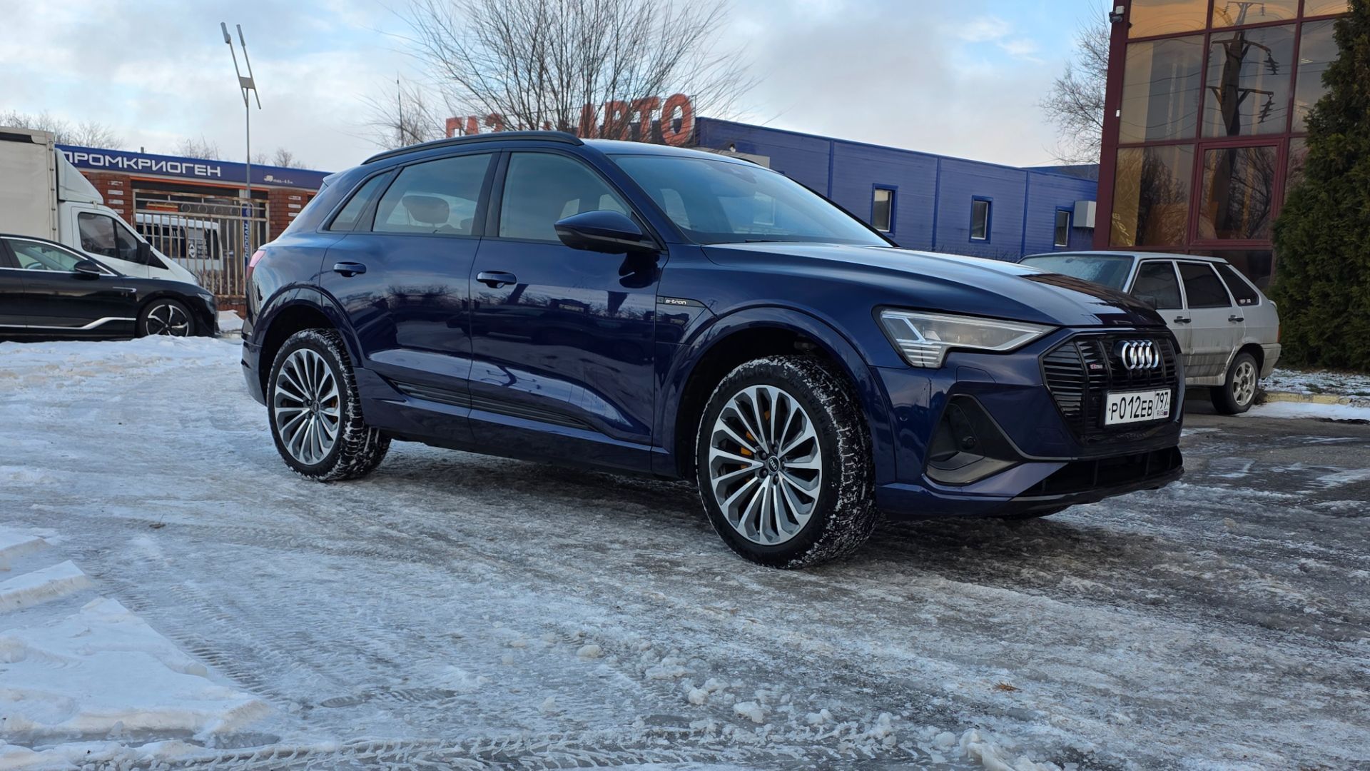 Ауди етрон 2021 с пробегом 7.8млн  с ндс