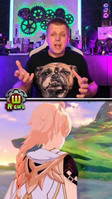 Геймпад мечты для фанатов Genshin Impact — DualSense Limited Edition смотреть онлайн