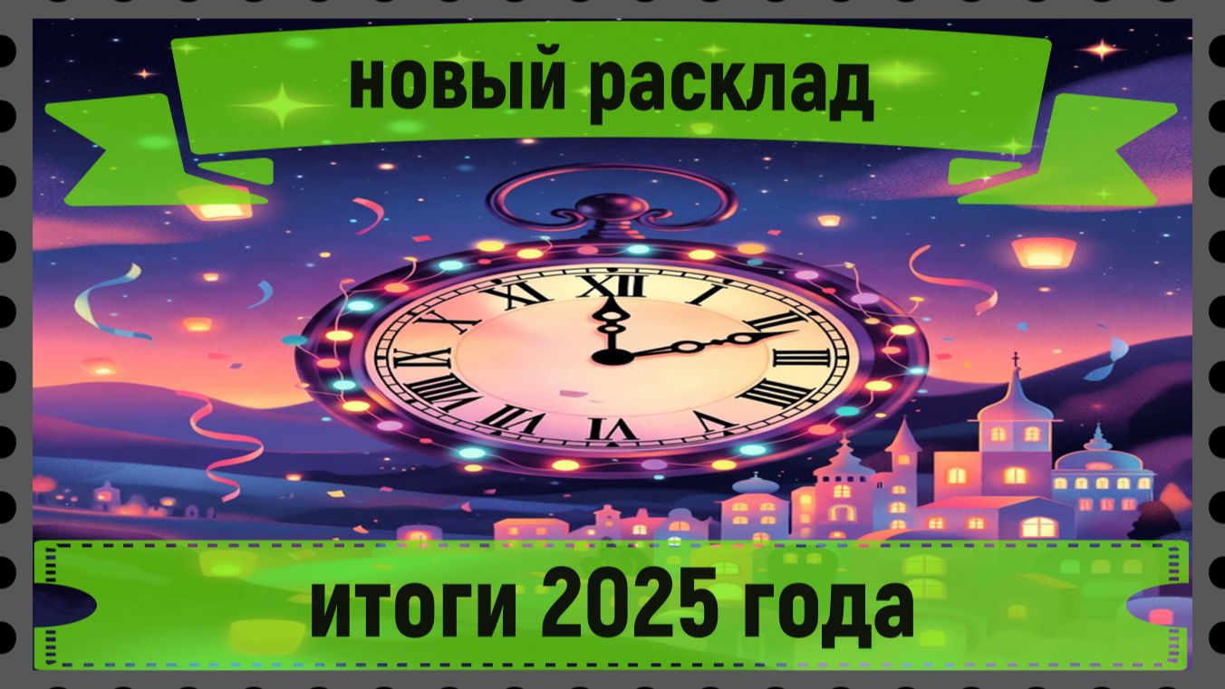 Новый расклад - итоги 2025 года.