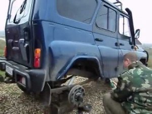 Резка арок под 35 колёса уаз