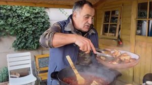 Грузинский чахохбили из кролика по-армянски