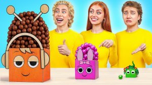 Большая, Средняя или Маленькая Тарелка Челлендж | Кухонные Лайфхаки и Хитрости от Multi DO Challenge