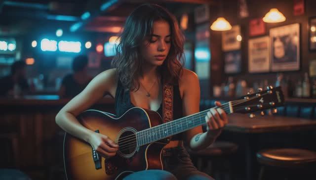 Медленная музыка в стиле - Whiskey Blues. смотреть онлайн