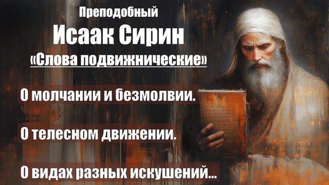 Исаак Сирин - Слова подвижнические - СЛОВО 76 - 78 смотреть онлайн