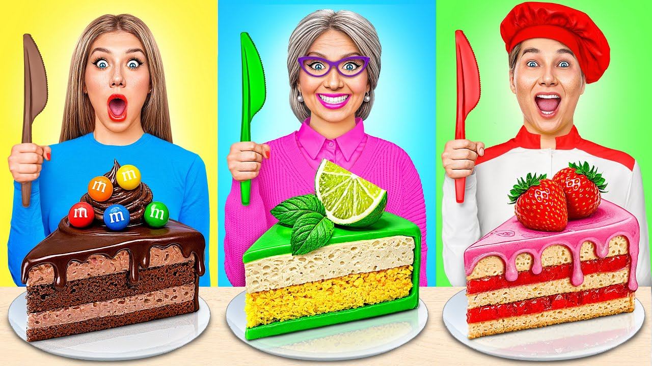 Кулинарный Челлендж: Я против Бабушки | Удивительные Кухонные Рецепты от Multi DO Challenge смотреть онлайн