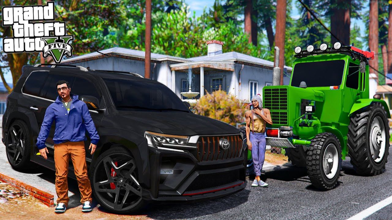 ОТЕЦ И СЫН В GTA 5 - ЗАБРАЛ У ОТЦА КРУЗАК 200 И ПОСТАВИЛ КРУТОЙ ОБВЕС, ДИСКИ И ВЫХЛОП! ВОТЕР смотреть онлайн