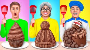 Кулинарный Челлендж: Я против Бабушки | Челлендж с Шоколадной Едой от Multi DO Challenge