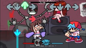 FNF QT Mod: Битва — 3 эпичных раунда! 😱 Friday Night Funkin