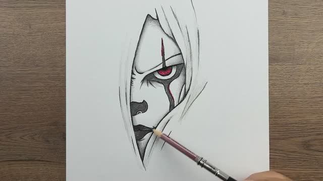 Как шаг за шагом нарисовать простого клоуна карандашом, видеоурок по рисованию смотреть онлайн