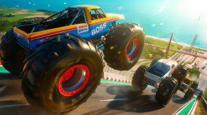 МУЛЬТИКИ ПРО МАШИНКИ Эпические прыжки и столкновения на скоростном монстр-траке Beamng Drive #100