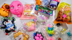 АСМР СКВИШИ лапки 🐾 приятные звуки АСМР сквишей и антистрессов 🤗 режу СКВИШИ 🫶🏻