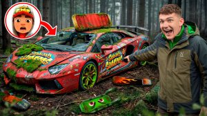 Нашли ЗАБРОШЕННУЮ Ламборгини Subway Surfers в Лесу! Как она там оказалась?