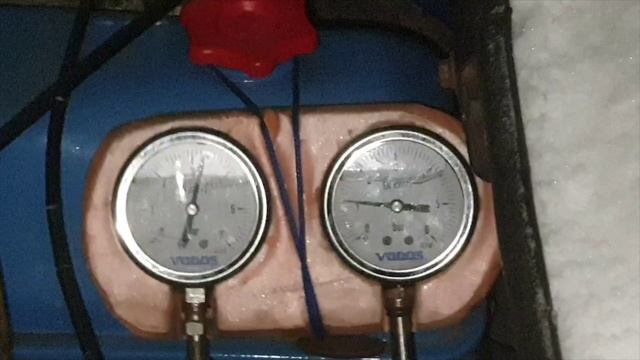 Пуск двс в -15С* на масло 15w40 с старым фильтром OF-4196 .Часть 9 смотреть онлайн