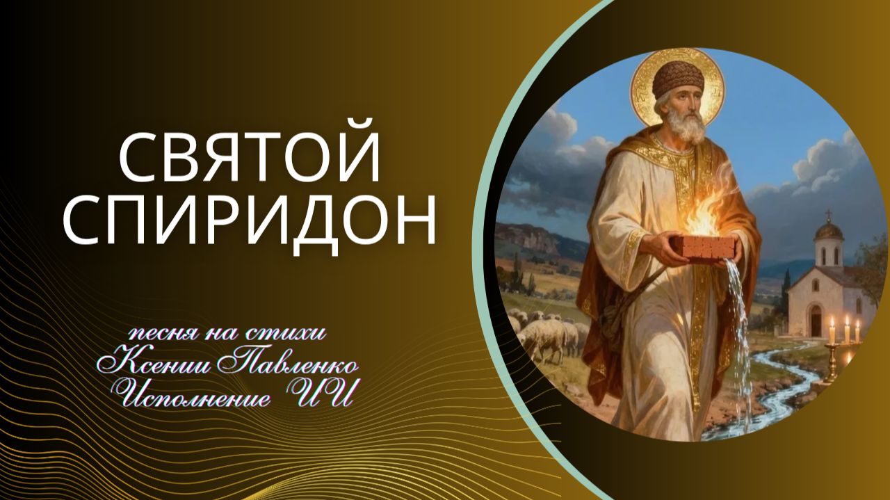 "Святой Спиридон " песня на стихи Ксении Павленко смотреть онлайн
