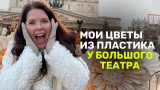 Мои цветы из пластика у Большого театра смотреть онлайн