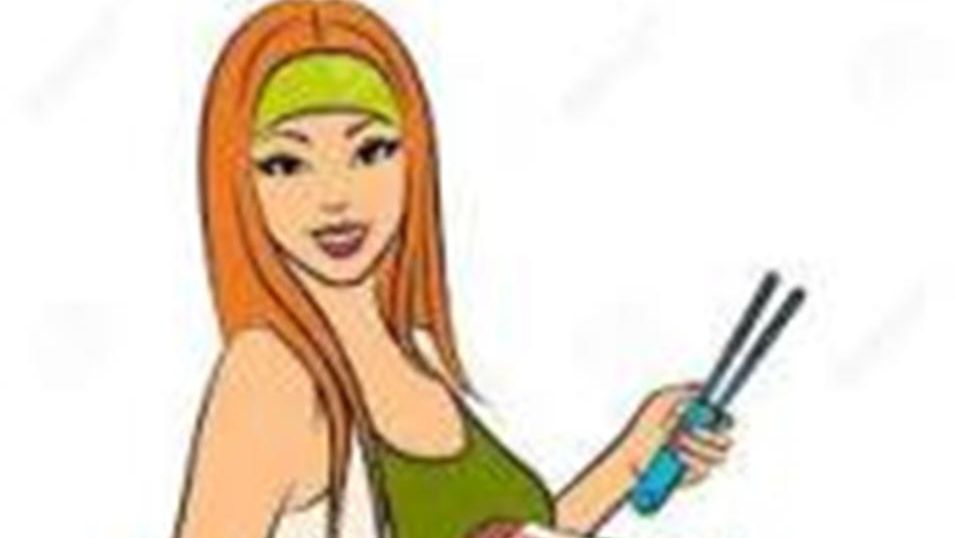 Прическа "Новогодний водопад". смотреть онлайн