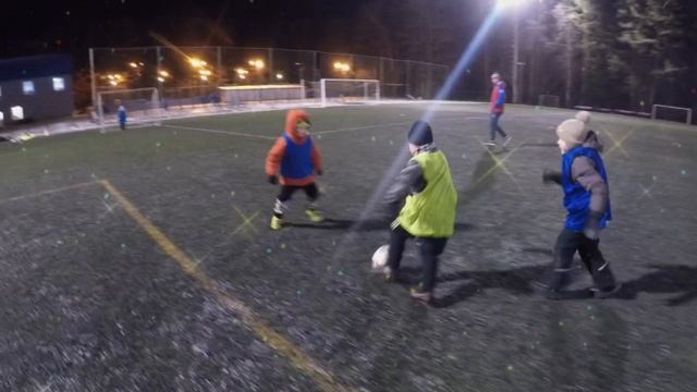 Заключительна тренировка юных 