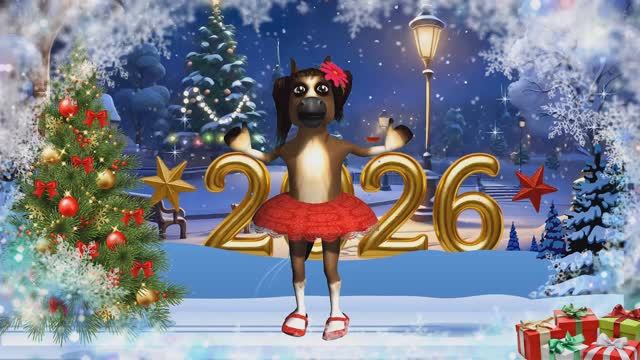 Проект ProShow Producer С Новым лошадиным годом смотреть онлайн