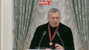 Апти Алаудинов «АХМАТ». Награждение Владимира Соловьёва