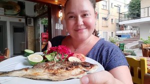 Пошли С МИЛАНОЙ гулятьЕДИМ В ТУРЕЦКОЙ КАФЕШКЕОчень ВКУСНАЯ РЫБАДОЖДИК☔В АЛАНЬЕ