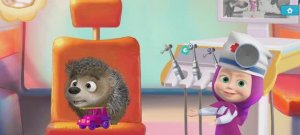 Маша и Медведь Мультфильм Зубной врач.