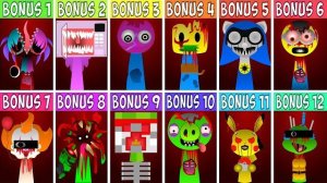 INCREDIBOX SPRUNKI NIGHTMARE ВСЕ СПРУНКИ ФАЗА 3 БОНУС | ПОКЕМОНЫ | ПЕННИВАЙЗ | МИНЬОНЫ